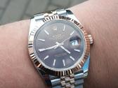 Rolex Datejust 2 tone everrose chocolate laikrodis - nuotraukos Nr. 2