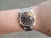 Rolex Datejust 2 tone everrose chocolate laikrodis - nuotraukos Nr. 5