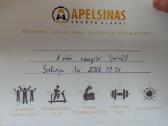 3 „Apelsinas" sporto klubo dovanų kuponai mėnesiui - nuotraukos Nr. 2