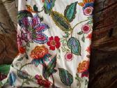Moteriskas geletas medvilninis chalatukas / kimono - nuotraukos Nr. 10