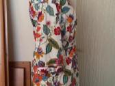 Moteriskas geletas medvilninis chalatukas / kimono - nuotraukos Nr. 3