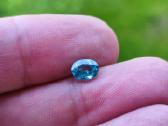 Natūralus mėlynas cyrkonas 1.37 ct su sertifikatu! - nuotraukos Nr. 2