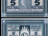 Popieriniai latai Reprodukcija Latvija tarpukaris - nuotraukos Nr. 11