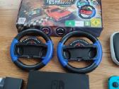 Nintendo Switch V2 32gb +vibrodžojstikas +2 vairai - nuotraukos Nr. 9