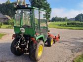 John Deere 855 traktorius 4wd su pjaunamaja deka - nuotraukos Nr. 2