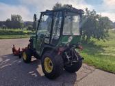 John Deere 855 traktorius 4wd su pjaunamaja deka - nuotraukos Nr. 3