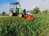 John Deere 855 traktorius 4wd su pjaunamaja deka - nuotraukos Nr. 8