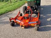 John Deere 855 traktorius 4wd su pjaunamaja deka - nuotraukos Nr. 10