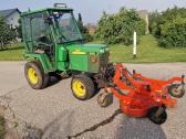 John Deere 855 traktorius 4wd su pjaunamaja deka - nuotraukos Nr. 17