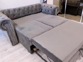 Pilka sofa-lova „čester-1“, miegama dalis 140x190 - nuotraukos Nr. 5