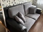 Svetainės baldų komplektas (sofa, foteliai, pufas) - nuotraukos Nr. 3