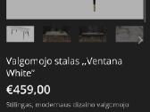 Valgomasis stalas ir keturios kėdės - nuotraukos Nr. 5