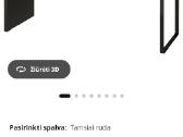 Rašomasis stalas Ikea Micke - nuotraukos Nr. 5