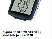 Sigma Bc 10.0 Wl Sts ciklų skaitiklis - nuotraukos Nr. 4