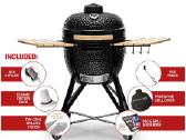 Keramikinės kepsninės - Orginalūs Kamado Bono - nuotraukos Nr. 3