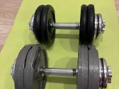 Surenkami hanteliai po 26kg - nuotraukos Nr. 2