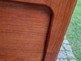 Vintažinis mid century tikmedžio rašomojo stalas - nuotraukos Nr. 5