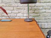 Vintažinis mid century tikmedžio rašomojo stalas - nuotraukos Nr. 10