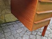 Vintažinis mid century tikmedžio rašomojo stalas - nuotraukos Nr. 13