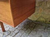 Vintažinis mid century tikmedžio rašomojo stalas - nuotraukos Nr. 14