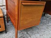 Vintažinis mid century tikmedžio rašomojo stalas - nuotraukos Nr. 33