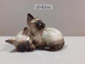 Porcelianiniai Beskwick Siamo katinai Nr. 1296 - nuotraukos Nr. 6