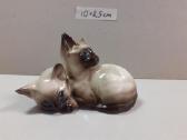 Porcelianiniai Beskwick Siamo katinai Nr. 1296 - nuotraukos Nr. 2