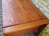 Vintažinis mid century tikmedžio rašomojo stalas - nuotraukos Nr. 6