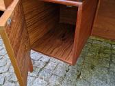 Vintažinis mid century tikmedžio rašomojo stalas - nuotraukos Nr. 16