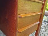 Vintažinis mid century tikmedžio rašomojo stalas - nuotraukos Nr. 17