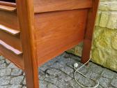 Vintažinis mid century tikmedžio rašomojo stalas - nuotraukos Nr. 28