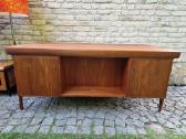 Vintažinis mid century tikmedžio rašomojo stalas - nuotraukos Nr. 6