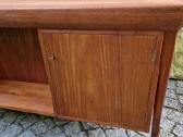 Vintažinis mid century tikmedžio rašomojo stalas - nuotraukos Nr. 24