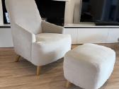 Trivietė sofa + fotelis su pakoju - nuotraukos Nr. 11