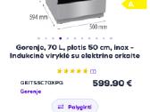 Naudota indukcinė viryklė - nuotraukos Nr. 3