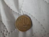 1997metu 20centu moneta - nuotraukos Nr. 2