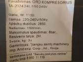 Oro kompresorius 24l - nuotraukos Nr. 2