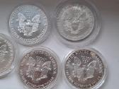 Sidabrines 1oz monetos Amerikos ereleiai - nuotraukos Nr. 4
