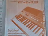 Yamaha Psr-e443 sintezatorius + stovas, apdangalas - nuotraukos Nr. 8