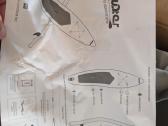 Nauja (supakuota) Sup irklentė (335x84x15) - nuotraukos Nr. 4