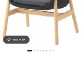 Fotelis Ikea Bedbo - nuotraukos Nr. 3