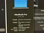 MacBook Pro 16" (2019) A2141 – sudužęs ekranas - nuotraukos Nr. 3