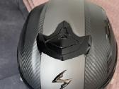 Scorpion Exo-r1 EVO Air Mg Carbon Helmet Black Mat - nuotraukos Nr. 4