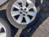 R17 Audi ratlankiai su padangomis - nuotraukos Nr. 4