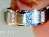 Diamour Weddng Vyriškas Balto Au Ziedas Su Brilant - nuotraukos Nr. 8