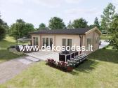 Medinis sodo namelis Šilas 105,95 m, 44 mm - nuotraukos Nr. 3
