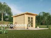 Medinis namelis Selga 2,95x2,95 m, 34 mm - nuotraukos Nr. 6