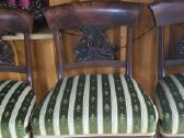 Klasikinė raižyto medžio sofa ir 6 kėdės - nuotraukos Nr. 10