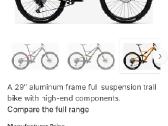 Orbea occam trail full dviratis Fox34 XT 1x12 L - nuotraukos Nr. 8