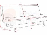 Parduodama sofa-lova - nuotraukos Nr. 4